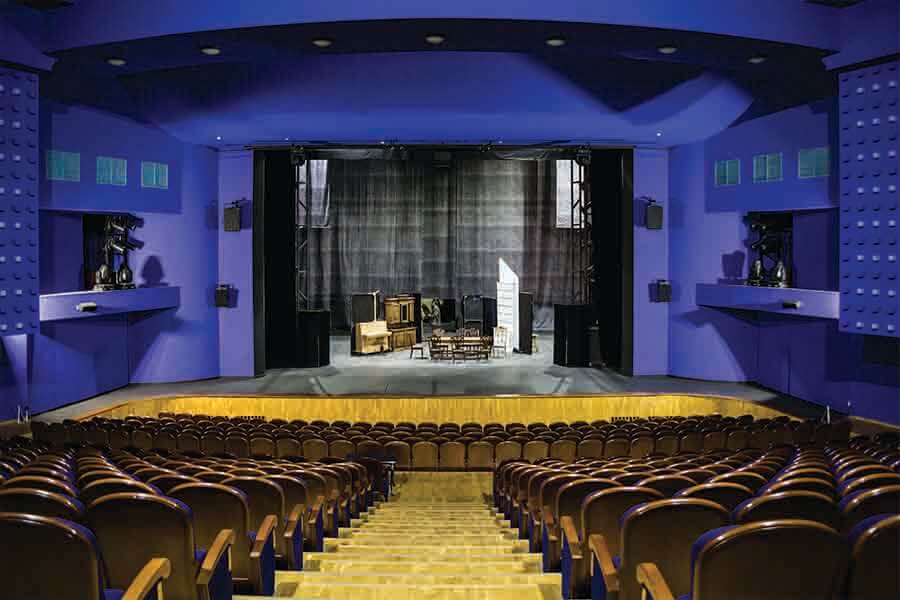 interior design of empty theater stage from acoustic physics interior design of empty theater stage from acoustic physics